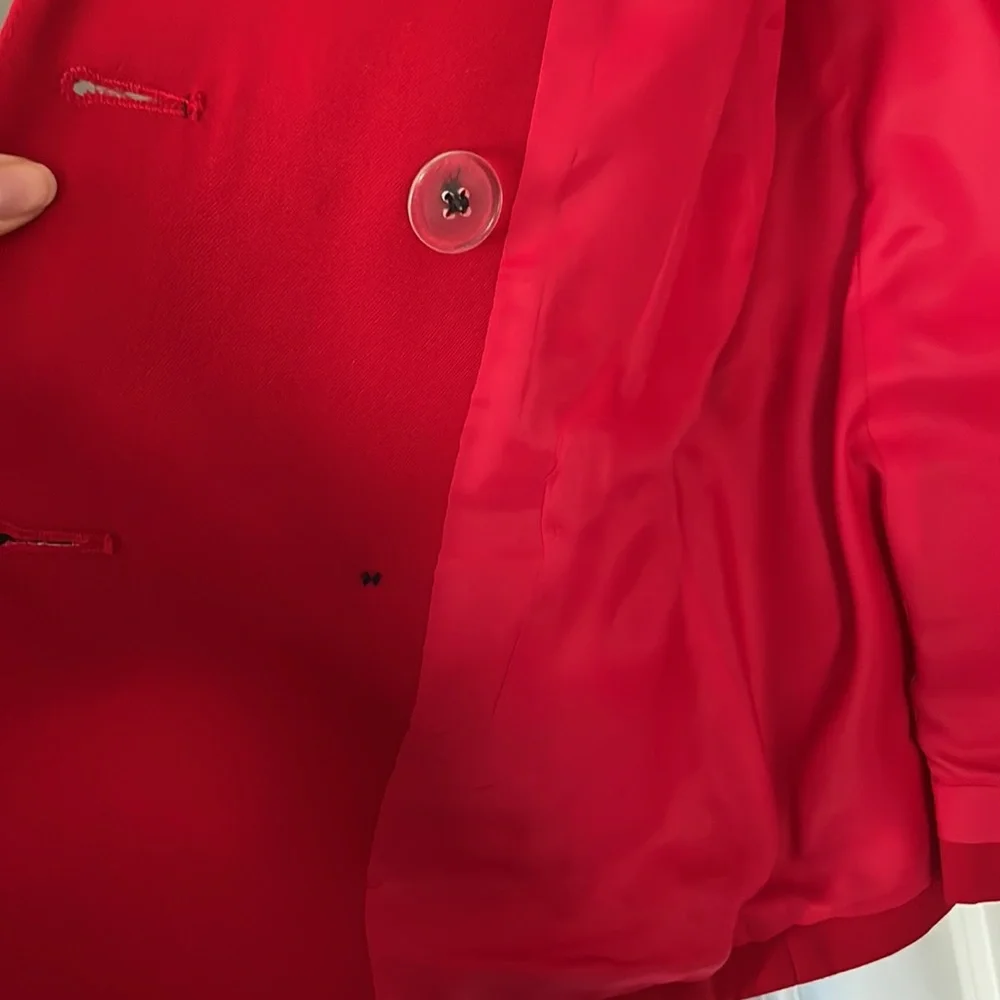Dior Red Blazer